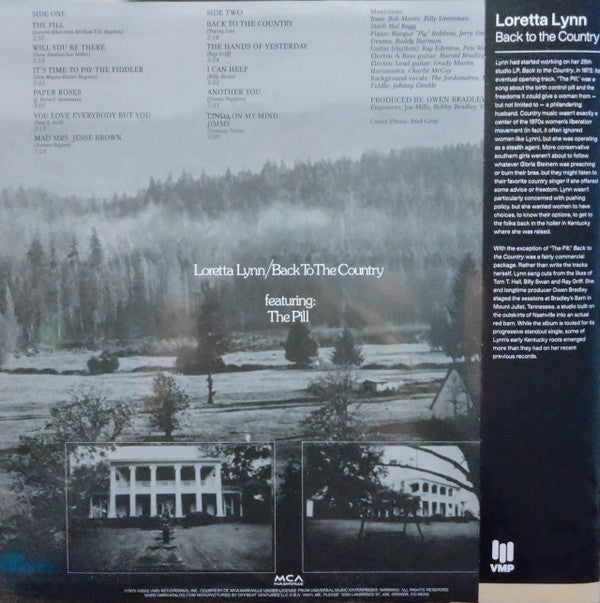Back to the Country | Mint (M) Mint (M) - COUNTRY *SEALED/COLOR*