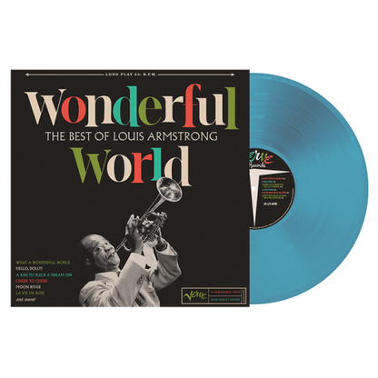 Wonderful World: The Best Of Louis Armstrong (Limited Edition, Blue Vinyl) |