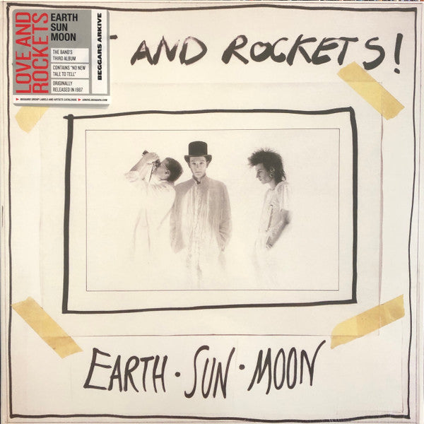 Love And Rockets Earth • Sun • Moon Beggars Banquet LP, Album, RE Mint (M) Mint (M)