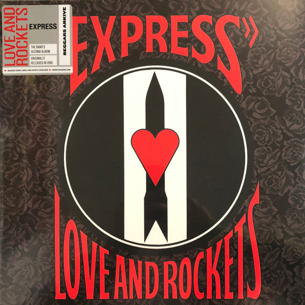 Love And Rockets Express Beggars Banquet LP, Album, RE Mint (M) Mint (M)