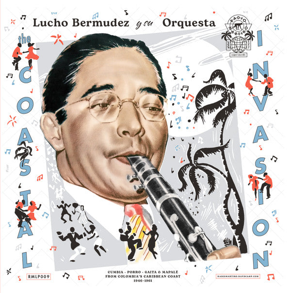 Lucho Bermudez Y Su Orquesta The Coastal Invasion : Cumbia, Porro, Gaita & Mapalé from Colombia's Caribbean Coast (1946-1961) Radio Martiko 2xLP, Comp Mint (M) Mint (M)