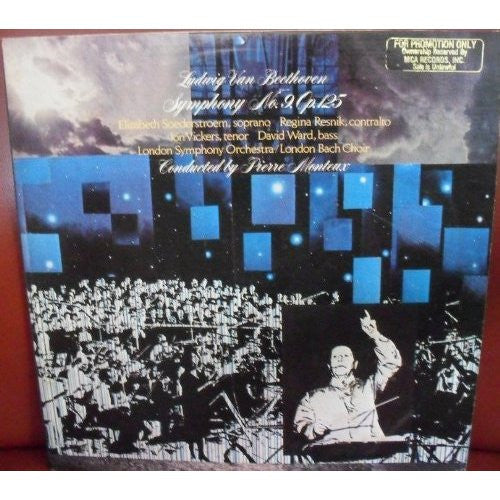 Ludwig van Beethoven And Pierre Monteux And The Lo Symphony No. 9 In D Minor, Op. 125 "Choral" ABC Records 2xLP Very Good Plus (VG+) Very Good Plus (VG+)
