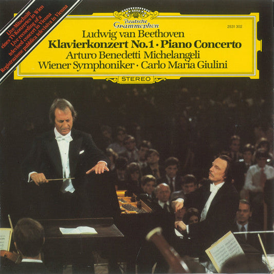 Ludwig van Beethoven, Arturo Benedetti Michelangel - Klavierkonzert No. 1 - Piano Concerto |