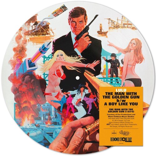 James Bond: The Man With The Golden Gun (Limited Picture Disc Vinyl) [Import] | - SOUNDTRACK *NEW*