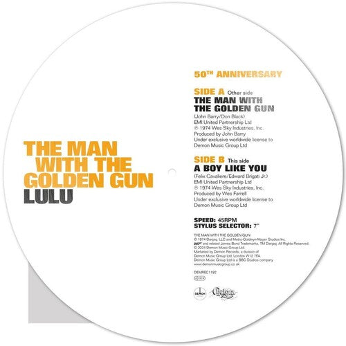 James Bond: The Man With The Golden Gun (Limited Picture Disc Vinyl) [Import] | - SOUNDTRACK *NEW*