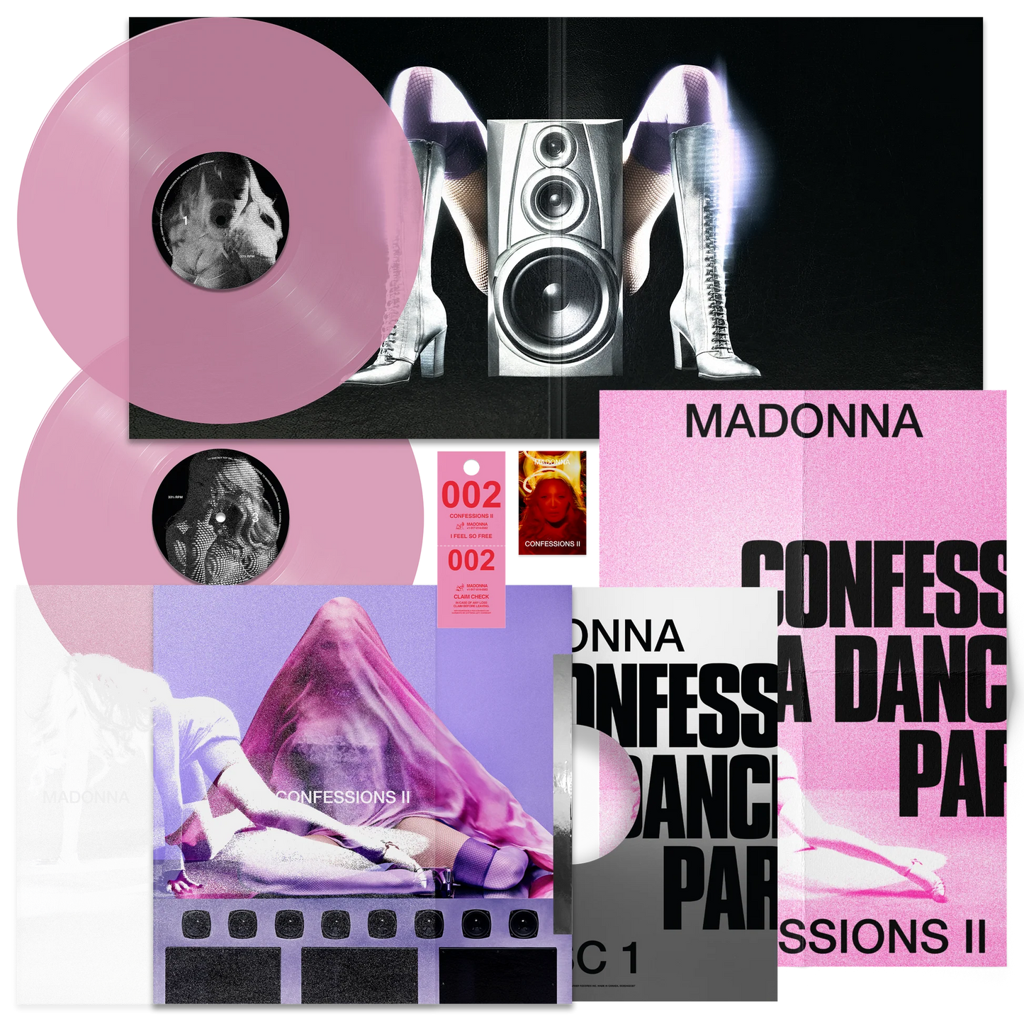 Confessions II (Expanded Version) (Double Sided Poster) [Translucent Red] [2LP] |