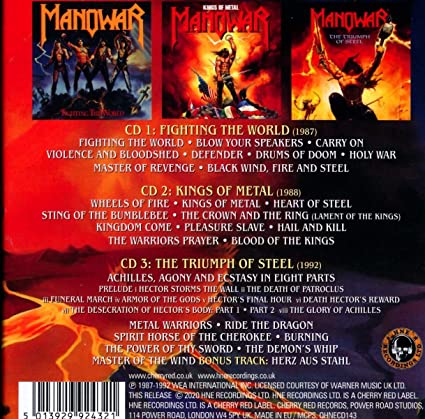Black Wind, Fire & Steel: Atlantic Albums 1987-1992 [Import] (3 Cd's) |