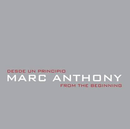 Marc Anthony - Desde Un Principio: From The Beginning [Coke Bottle Clear] [2LP] |