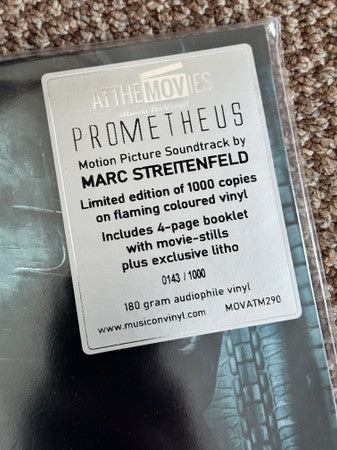 Prometheus (Original Motion Picture Soundtrack) | Mint (M) Mint (M) - SOUNDTRACK *COLOR*