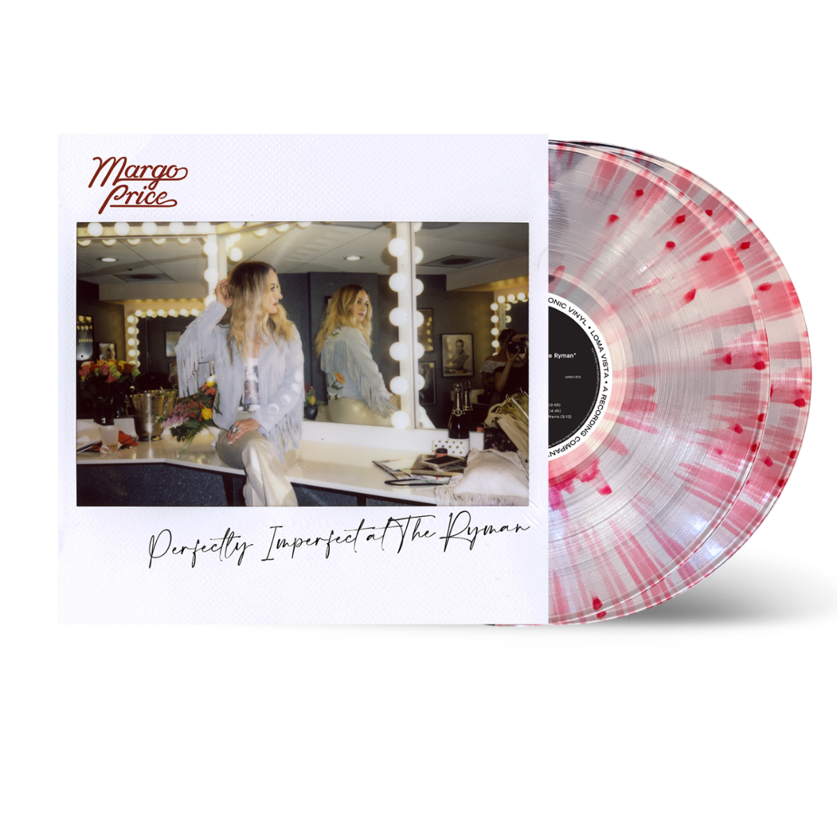 Margo Price - Perfectly Imperfect At The Ryman [Clear w/ Red Splatter 2 LP] |