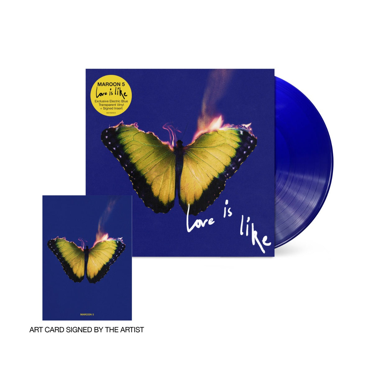 Love Is Like – Limited Edition Transparent Electric Blue Vinyl [Signed Insert] |
