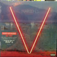 Maroon 5 V 222 Records (2), Interscope Records LP, Album, Red Mint (M) Mint (M)