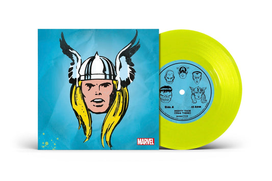 Marvel Chorus - Mighty Thor (1966 Theme) / Merry Marvel Marching Society [Translucent Yellow 7" Single] |