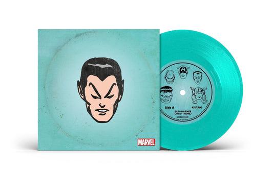 Marvel Chorus - Sub-Mariner (1966 Theme) / Merry Marvel Marching Society [Translucent Sea Foam 7" Single] |