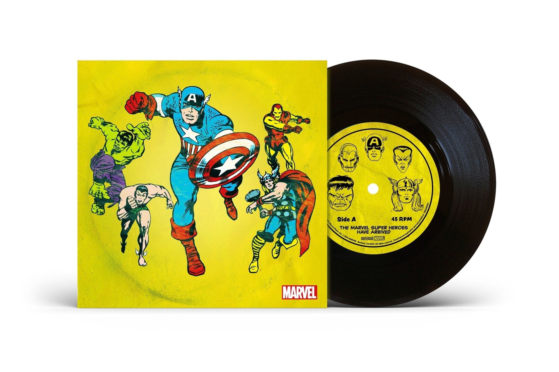Marvel Chorus - The Marvel Super Heroes Have Arrived / Merry Marvel Marching Society [7" Single] |