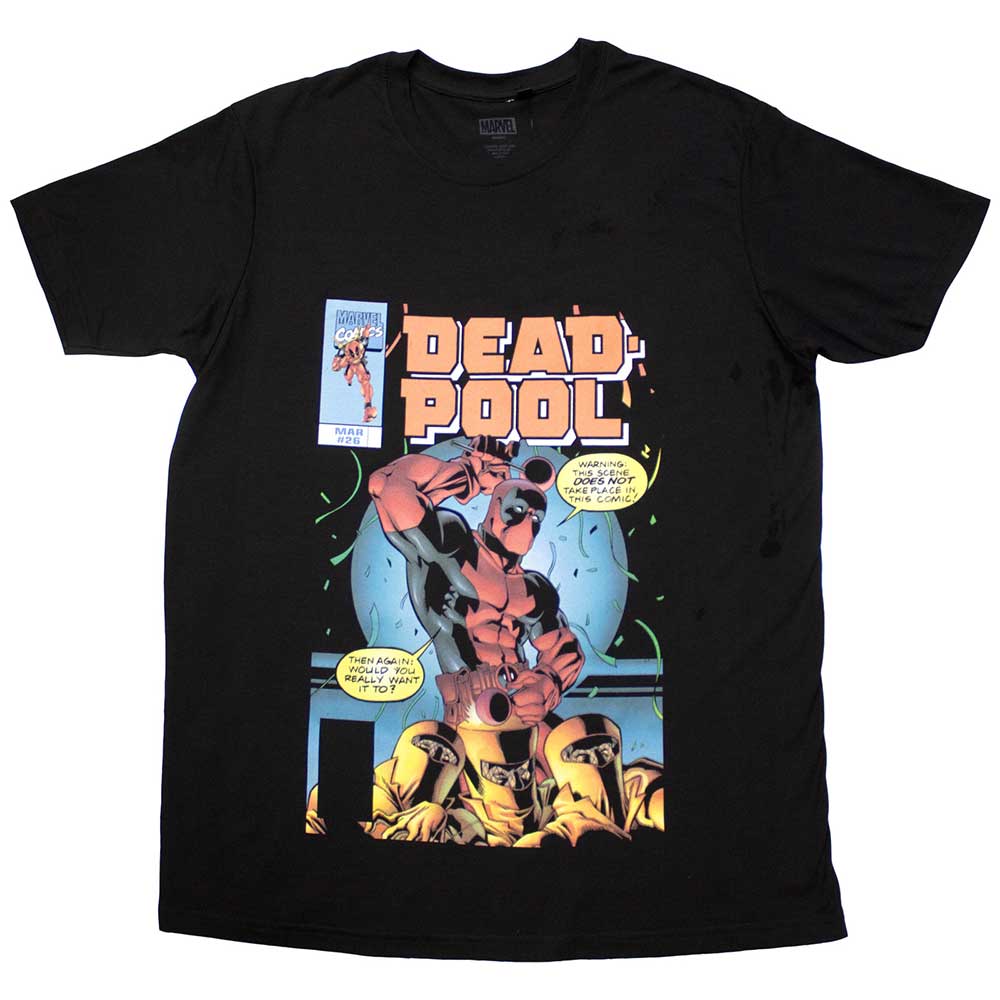 Deadpool Bubble Text | Black