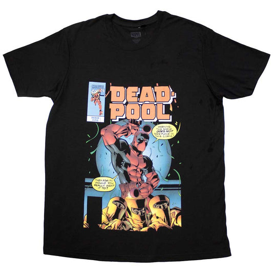 Deadpool Bubble Text | Black