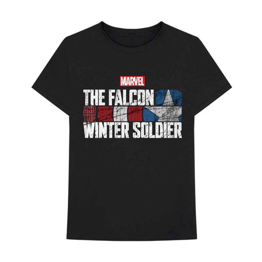Falcon & Winter Soldier Text Logo | Black