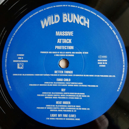 Massive Attack Protection Circa, Circa, Wild Bunch Records, Wild Bunch Records LP, Album, RE, 180 Mint (M) Mint (M)