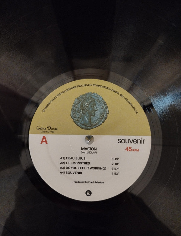 Maston With L'Eclair Souvenir Calico Discos LP, Album Mint (M) Mint (M)
