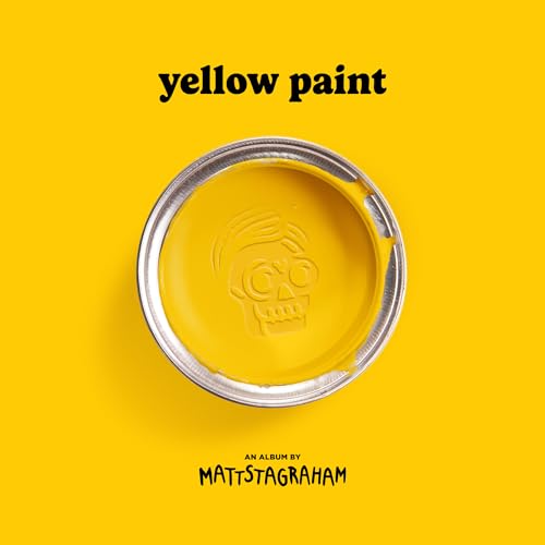 Yellow Paint (Translucent Highlighter Yellow Clear Splatter Vinyl) |