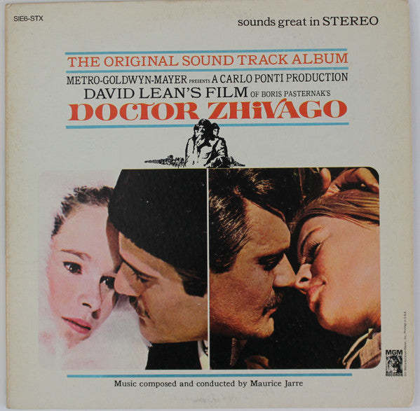 Maurice Jarre Doctor Zhivago Original Soundtrack Album MGM Records, MGM Records, MGM Records LP, Album, RE Near Mint (NM or M-) Near Mint (NM or M-)