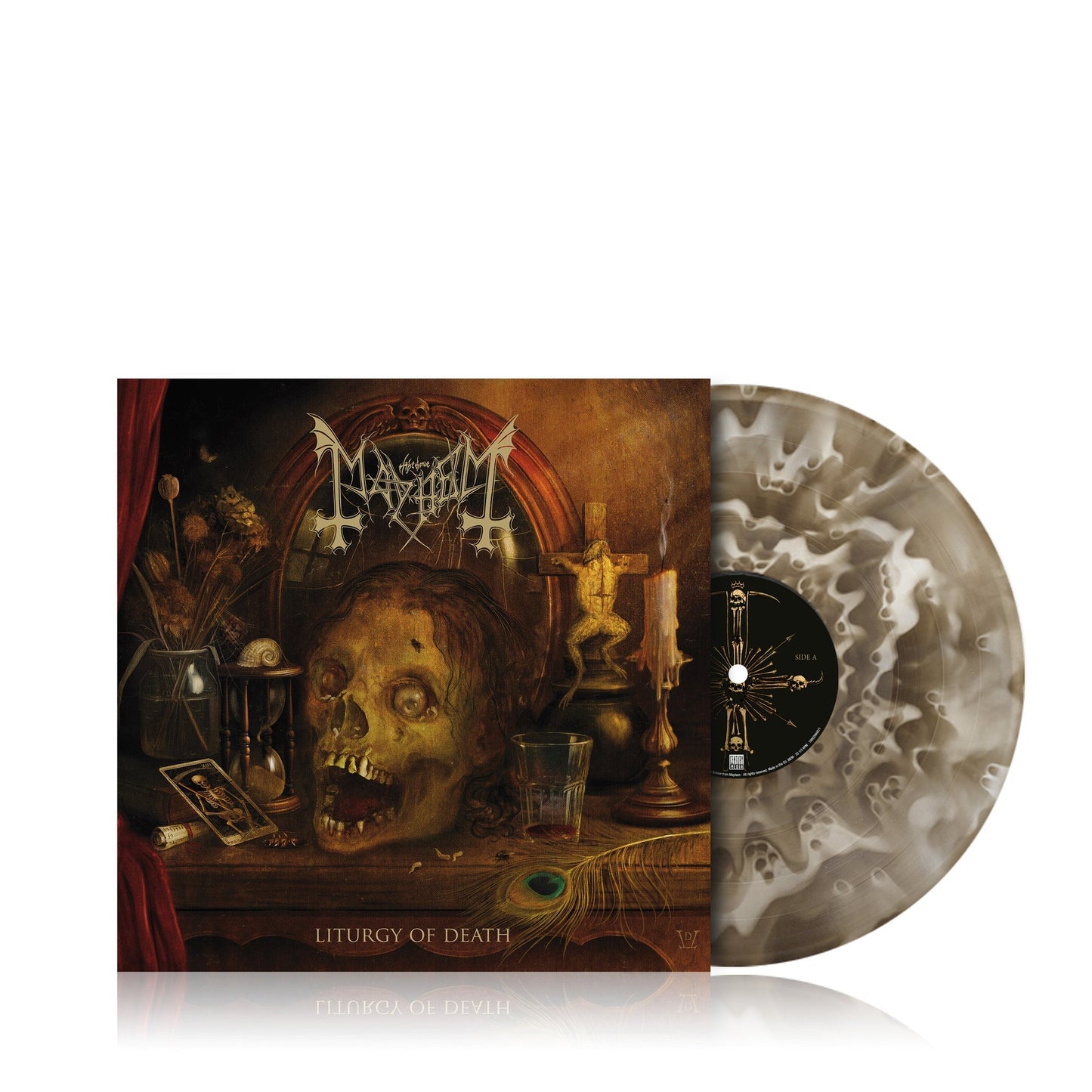 Liturgy Of Death (Indie Exclusive) (Lp-Booklet) [Black Ice Ghost Vinyl] |