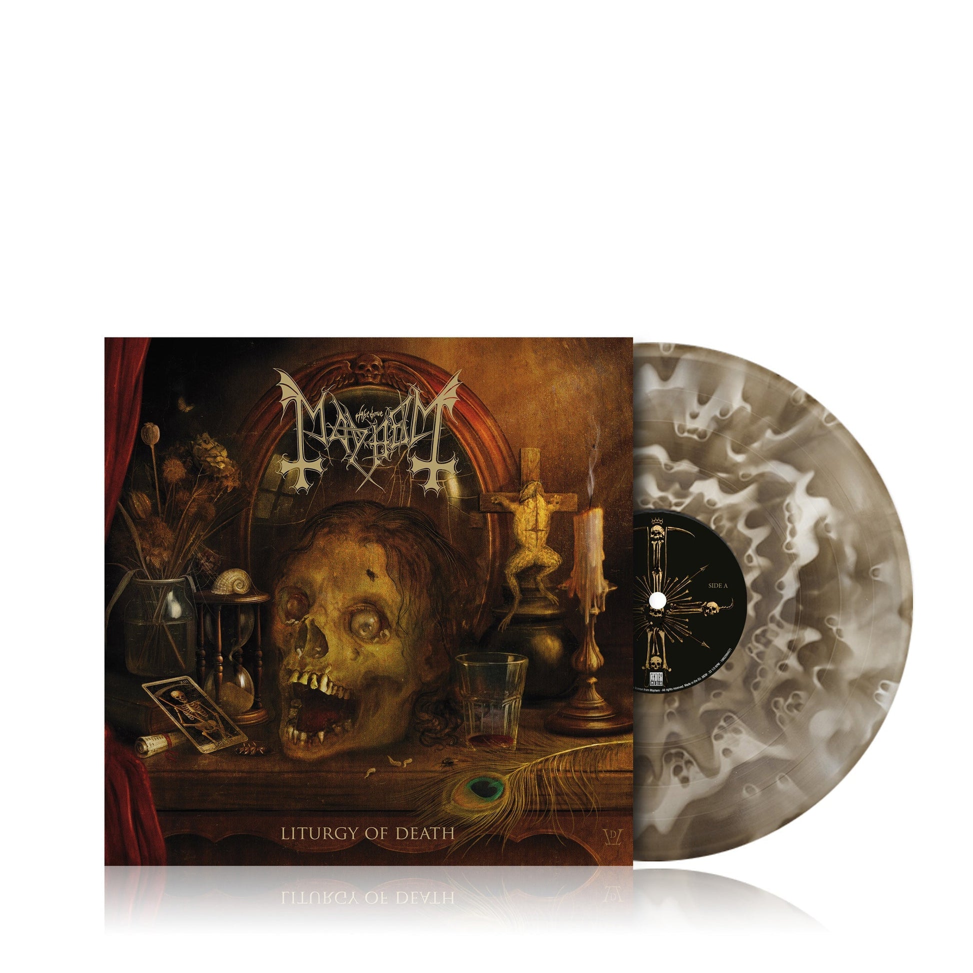 Liturgy Of Death (Indie Exclusive) (Lp-Booklet) [Black Ice Ghost Vinyl] |