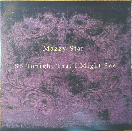 Mazzy Star So Tonight That I Might See Capitol Records LP, Album, RE Mint (M) Mint (M)