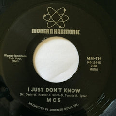 MC5 I Can Only Give You Everything b/w I Just Don't Know Modern Harmonic 7", RSD, Single, Mono, RE Mint (M) Mint (M)