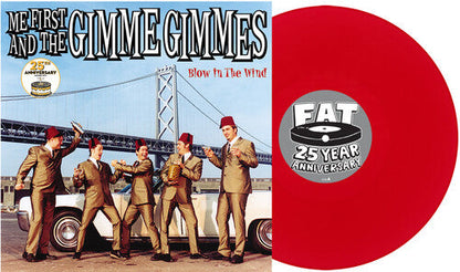 Me First And The Gimme Gimmes - Blow in the Wind: 25th Anniversary Edition (Apple Red Colored Vinyl, Reissue) |