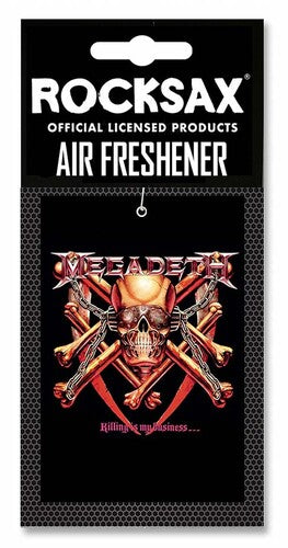Megadeth - Rocksax - Megadeth - Killing Is My Business - Air Freshener (Vanilla) |
