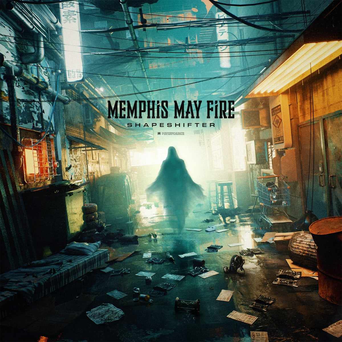 Shapeshifter (Black & Gray Quad Splatter Colored Vinyl) |
