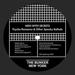 Men With Secrets Psycho Romance & Other Spooky Ballads The Bunker New York LP, Album Mint (M) Mint (M)