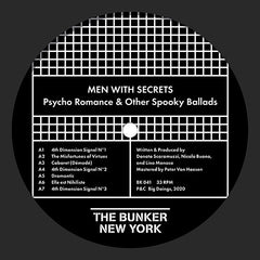 Men With Secrets Psycho Romance & Other Spooky Ballads The Bunker New York LP, Album Mint (M) Mint (M)