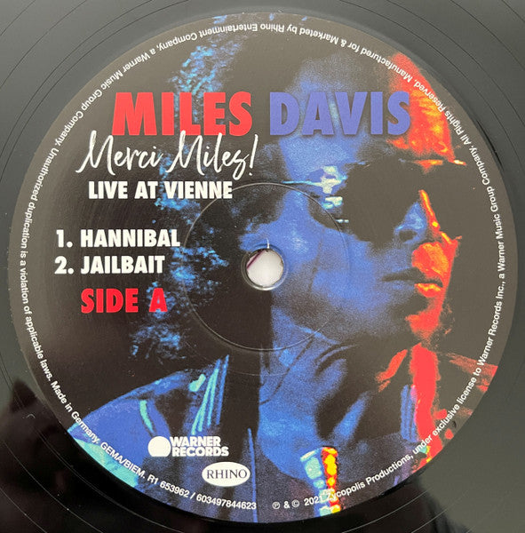 Merci Miles! Live At Vienne | Mint (M) Mint (M) - JAZZ *SEALED*