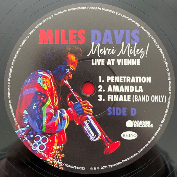 Merci Miles! Live At Vienne | Mint (M) Mint (M) - JAZZ *SEALED*