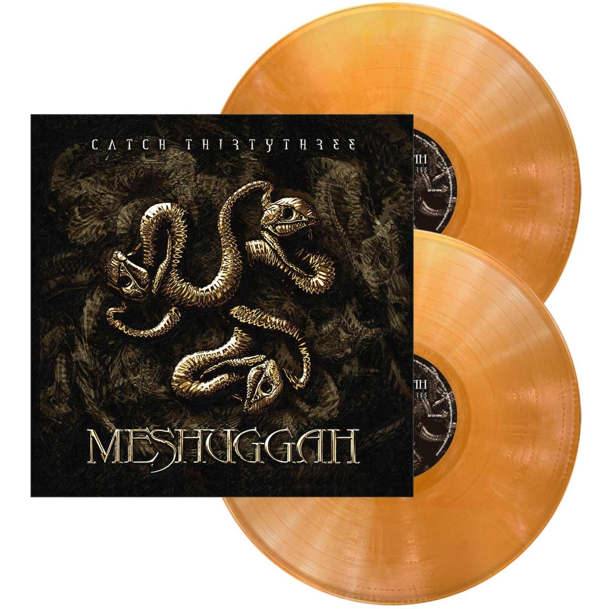 Meshuggah - Catch Thirtythree: 20Th Anniversary Edition (2026 Remastered) [Gold, White Marble Vinyl] |