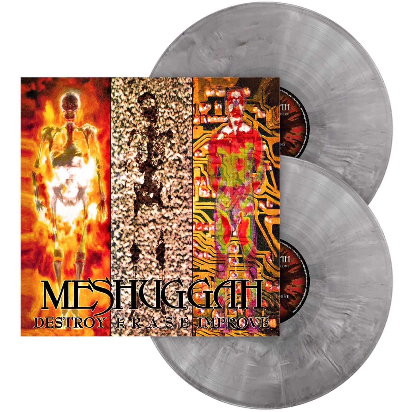 Meshuggah - Destroy Erase Improve: 30Th Anniversary Edition (2026 Remastered) [Gray, Black White Marble Vinyl] |