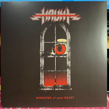 Windows Of Your Heart *HALF BLACK/CLEAR RED SPLATTER* | Mint (M) Near Mint (NM)