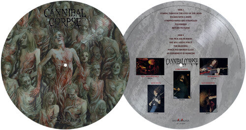 Cannibal Corpse - (PRESALE 6/26/26) Bleeding (IMPORT PICTURE VINYL) | Mint (M) Mint (M) - METAL *NEW/COLOR*