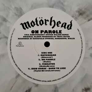 On Parole Steven Wilson Remix (RSD 2026 BLACK & WHITE MARBLED VINYL) | Mint (M) Mint (M) - METAL *NEW/COLOR*