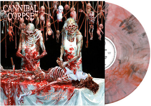 Cannibal Corpse - (PRESALE 7/10/26) Butchered At Birth (RED BLACK SMOKE VINYL) | Mint (M) Mint (M) - METAL *NEW/COLOR*