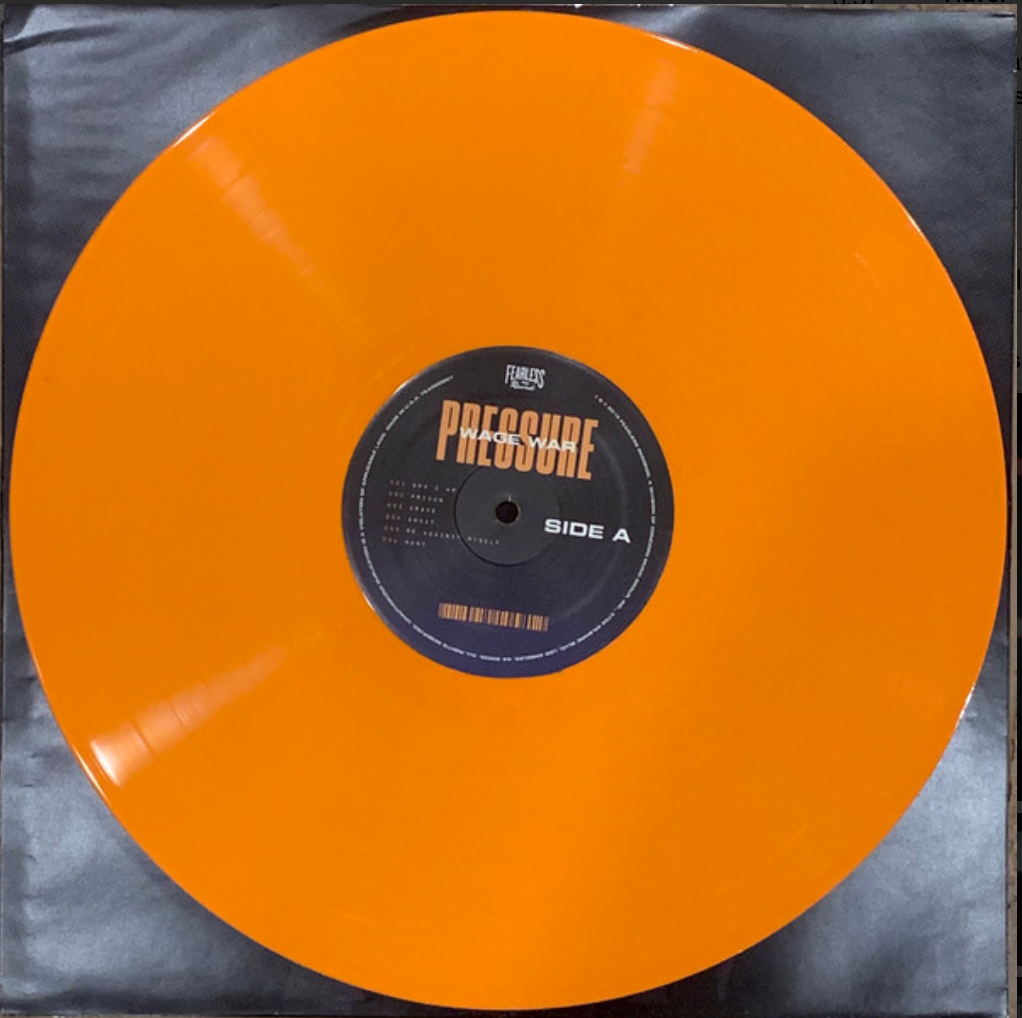 Wage War - Pressure (Orange VINYL LP) | NEW - METAL *NEW/COLOR*