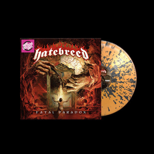 Hatebreed - (PRESALE 11/6/26) Fatal Paradox (Orange Black Splatter)(IEX SPLATTER ORANGE VINYL LP) | NEW - METAL *NEW/COLOR*