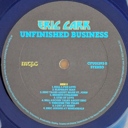 Unfinished Business (LIQUID FILLED BLUE VINYL) | - METAL *NEW/COLOR*