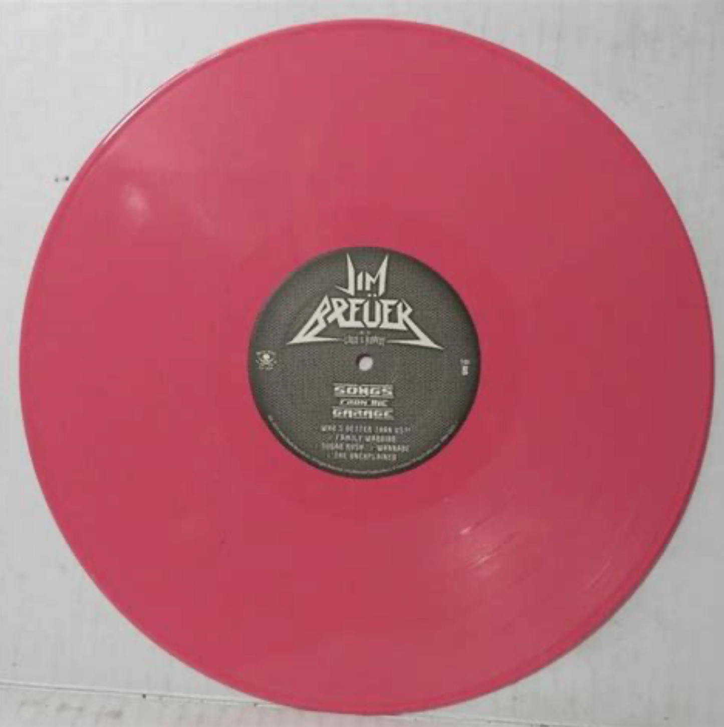 Jim Breuer - Songs From The Garage (LTD Pink VINYL LP) | NEW - METAL *NEW/COLOR*