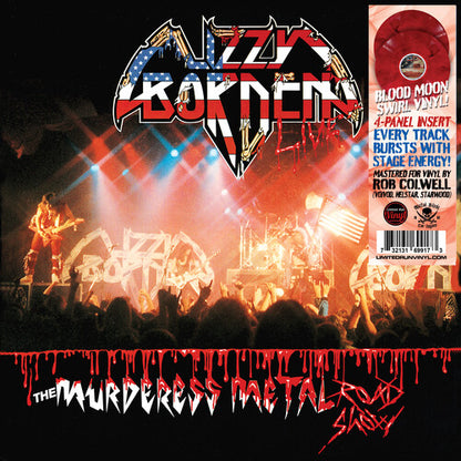 Lizzy Borden - (PRESALE 6/26/26) The Murderess Metal Road Show: 40th Ann. (RED MARBLED 2xVINYL) | Mint (M) Mint (M) - METAL *NEW/COLOR*