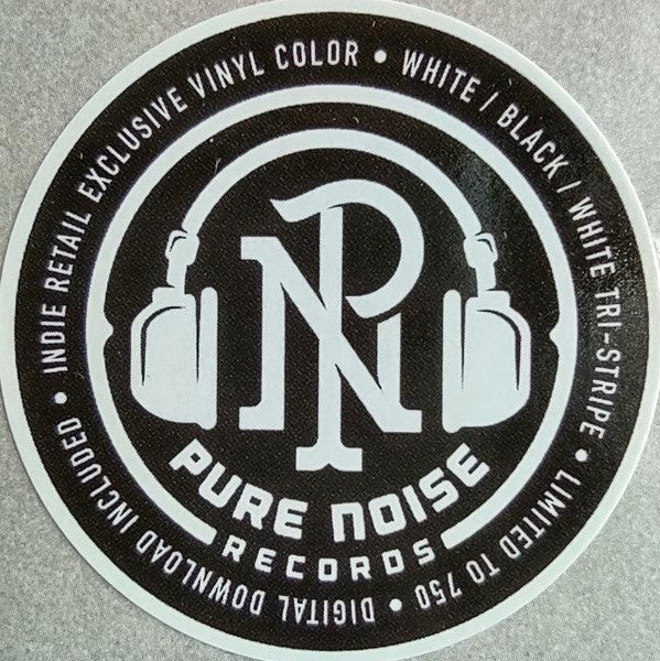 The Amity Affliction - House Of Cards (Indie Exclusive)(White & Black Tri-Stripe Vinyl) | - METAL *NEW/COLOR*