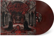 ENGULFED IN DARKNESS (PRE-ORDER 7/4/25)(BLOODY RED MARBLED VINYL) | Mint (M) Mint (M) - METAL *NEW/COLOR*
